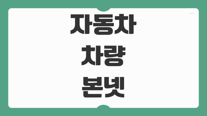 자동차 차량 본넷 여는법과 워셔액 넣는법 엔진오일 냉각수 확인 기본 가이드 자동차 차량 본넷 여는법과 워셔액 넣는법 엔진오일 냉각수 확인 기본 가이드