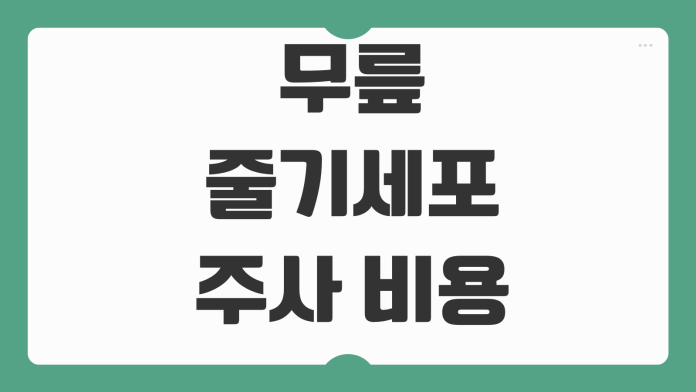 무릎줄기세포 주사 비용 병원별 차이 실비보험 가능여부 상담포인트