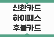 신한카드 하이패스 후불카드 영수증 발급 이용내역 출력 방법 정리 신한카드 하이패스 후불카드 영수증 발급 이용내역 출력 방법 정리