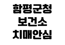 함평군청 보건소 치매안심센터 검사예약 대상자 지원내용 운영시간 함평군청 보건소 치매안심센터 검사예약 대상자 지원내용 운영시간