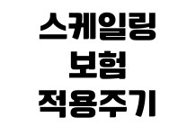 스케일링 보험 적용 주기 비용 나이 제한 예약 전 확인 사항 스케일링 보험 적용 주기 비용 나이 제한 예약 전 확인 사항